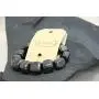 Karelian Heritage Genuine Regular Shungite Tumbled Bracelet, Round Pendant, and Elite Stone Set S012 Karelian Heritage Genuine Regular Shungite Tumbled Bracelet, Round Pendant, and Elite Stone Set S012