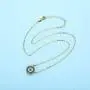 TONGZHE Blue Evil Eye Pendant Necklace in Sterling Silver 925 with Cubic Zirconia CZ and 16''+2'' Cable Chain TONGZHE Blue Evil Eye Pendant Necklace in Sterling Silver 925 with Cubic Zirconia CZ and 16''+2'' Cable Chain