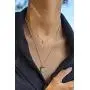 Rhodium Plated Sterling Silver Dainty Moon and Star Charm Choker Necklace| Layered Gold Choker Celestial Jewelry Gift for Her