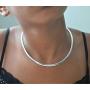 BOUTIQUELOVIN Set of 2 Women Chain Choker Necklace | Omega Chain Chokers Necklaces Set for Women Girls