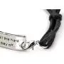 Luvalti “One Day All The Hard Work Will Pay Off” Pendant Leather Bracelet - Friends Family Jewelry Gift - 10’’