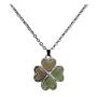 FM FM42 Temperature Sensing Color Changing Pendant Necklace with 19.29'' Stainless Steel Rolo Chain (18 Styles)