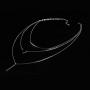 FXmimior Women Multilayer Pendant Triple Chain Necklace Long Silver Accessories (1)