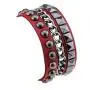 4 Pieces Punk Rock Faux Leather Rivet Spike Studded Bracelet Gothic Biker Strap Cuff Buckle Wristband Bracelet for Men Women Girls Boys Hip Hop Unisex Jewelry Gift 4 Pieces Punk Rock Faux Leather Rivet Spike Studded Bracelet Gothic Biker Strap Cuff Buckle Wristband Bracelet for Men Women Girls Boys Hip Hop Unisex Jewelry Gift