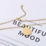 HIXIN A-Z Initial Letters Pendant Necklace Yellow 18K Gold Plated Dainty Capital Letter Alphabet Name Necklace Personalized Charms Choker Chain Necklace Jewelry Gift HIXIN A-Z Initial Letters Pendant Necklace Yellow 18K Gold Plated Dainty Capital Letter Alphabet Name Necklace Personalized Charms Choker Chain Necklace Jewelry Gift