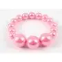 Shineland Simple Large Big Simulated Pearl Statement Necklace Bracelet and Earrings Jewelry Set (Pink) Shineland Simple Large Big Simulated Pearl Statement Necklace Bracelet and Earrings Jewelry Set (Pink)
