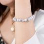 Magnetic Bracelets for Couples 2 Pieces Magnet Matching Distance Relationship Bracelet for Couples Natural Stone Beads Bracelets for women men girl Boyfriends and Girlfriends