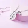 Melix Home Gift for Daughter Necklace from Mom Dad, Youll Always Be My Little Girl Necklace