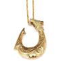 Hawaiian Fish Hook Necklace by Austaras - for Strength, Prosperity and Good Luck