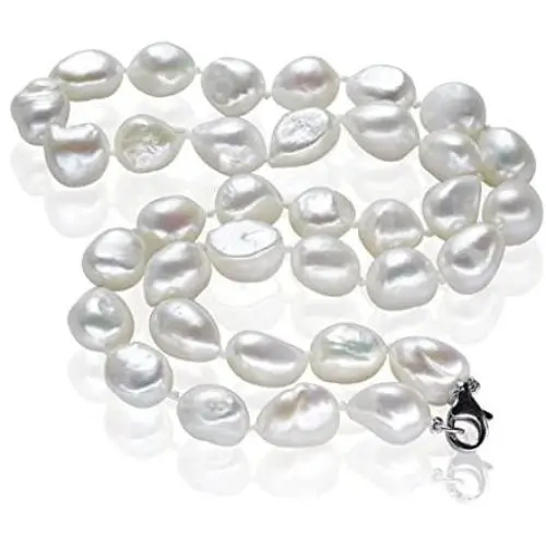 Rakumi Pearl Necklace White Freshwater Pearl Necklace 18''