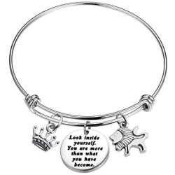 AKTAP The Lion King Inspired Bracelet Look Inside Yourself Youre More Than What You Have Become Inspiration Gift The Lion King Quotes Jewelry