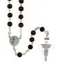 Vatican Imports San Damiano Crucifix Cross Rosary | Saint Francis of Assisi Centerpiece | Beautiful Dark Wooden Beads | Christian Jewelry Vatican Imports San Damiano Crucifix Cross Rosary | Saint Francis of Assisi Centerpiece | Beautiful Dark Wooden Beads | Christian Jewelry