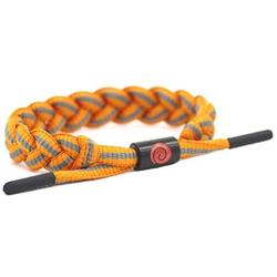 LACKINGONE Naruto Cosplay Bracelet,Japanese Animation Naruto Shippuden Braided Wristband with Symbol for Kids Teens Adults and Anime-Fans