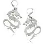 DAMLENG Charm Chic 80s 90s Chinese Dragon Hoop Earrings Cool Acrylic Dragon Totem Dangle Drop Earrings for Women Girls Unique Animal Jewelry DAMLENG Charm Chic 80s 90s Chinese Dragon Hoop Earrings Cool Acrylic Dragon Totem Dangle Drop Earrings for Women Girls Unique Animal Jewelry