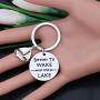 CYTING Lake Keychain Better to Wake at The Lake Camping Jewelry Lake Lover Gift for Lake Girls