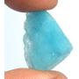 Gemhub A Grade Natural Raw Rough Sky Blue Aquamarine 7.95 Ct Healing Crystal Rough Aquamarine Stone for Cabbing