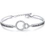 Zuo Bao Best Friend Jewelry Best Sister Gift Always My Sister Forever My Friend Bracelet Wedding Gifts for Sisters Ladies Honey