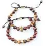 GVUSMIL 8mm Crown Lava Rock Stone Essential Oil Diffuser Bracelet Braided Rope Stone Yoga Beads Bracelets for Men Women GVUSMIL 8mm Crown Lava Rock Stone Essential Oil Diffuser Bracelet Braided Rope Stone Yoga Beads Bracelets for Men Women