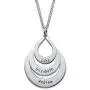 MyNameNecklace Personalized Dangle Drop Shape Engraved 3 Name Necklace – Sterling Silver 925 Custom Family Pendant Mother Day Jewelry Gift for Wife, Mom MyNameNecklace Personalized Dangle Drop Shape Engraved 3 Name Necklace – Sterling Silver 925 Custom Family Pendant Mother Day Jewelry Gift for Wife, Mom
