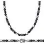 WESTMIAJW 6mm Mens Hematite Beads Beaded Necklaces Chain Natural Gemstone Healing Crystals Jewelry 50/60cm WESTMIAJW 6mm Mens Hematite Beads Beaded Necklaces Chain Natural Gemstone Healing Crystals Jewelry 50/60cm