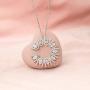 ENZOMAR Sun Necklace for Women - Wedding Jewelry for Bride, Crystal Necklaces, Engagement Jewelry for Women, Long Distance Relationships, You are My Sunshine Necklace, Wedding Anniversary Jewelry for Her, Bridal Jewelry, Grandmother Birthday Necklace