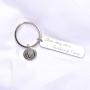 One Day at A Time keychain Sobriety Gift Addiction Recovery Gift AA Gift Inspirational Jewelry Motivational Gifts