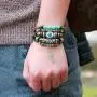 Evil Eye Bracelet for Women Man, Leather Bracelets Adjustable Charm Beads Best Friend for Teen Girls jewelry Evil Eye Bracelet for Women Man, Leather Bracelets Adjustable Charm Beads Best Friend for Teen Girls jewelry