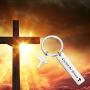 MAOFAED Christian Gift Saved by Grace Bible Verse Keychain Religious Jewelry Adult Baptism Gift