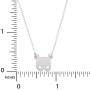 DC Comics Offically Licensed Jewelry for Women Batman Jewelry for Women, Sterling Silver Batman Mask Pendant, 18” Chain