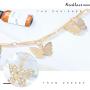 Dresbe Dainty Butterfly Choker Necklaces Gold Layered Neck Chain Hollow Neck Jewelry Accessories for Women and Girls
