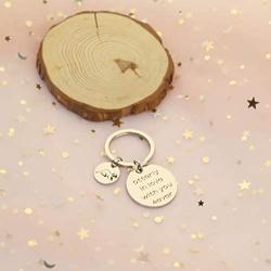 AKTAP Otter Lover Gift Otter Keychain Otterly in Love with You Forever Gift for Boyfriend Girlfriend Husband Wife Friendship Birthdays Jewelry