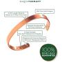Earth Therapy Copper Magnetic Bracelet For Men and Women, Relieve Arthritis, Carpal Tunnel and Joint Pain