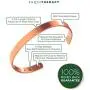 Earth Therapy Copper Magnetic Bracelet For Men and Women, Relieve Arthritis, Carpal Tunnel and Joint Pain