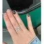 ZMBKHYBG 2 Pcs Hugging Hands Rings Silver Embrace Open Rings Adjustable Couple Hug Rings Romantic Lover Statement Wedding Ring Jewelry ZMBKHYBG 2 Pcs Hugging Hands Rings Silver Embrace Open Rings Adjustable Couple Hug Rings Romantic Lover Statement Wedding Ring Jewelry