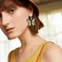 UDORA Butterfly Pendant Dangle Necklace Earrings Jewelry Set Gift For Women Girls UDORA Butterfly Pendant Dangle Necklace Earrings Jewelry Set Gift For Women Girls
