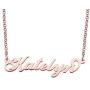 Casa De Novia Cusrsive Name Pendant Necklace Personalized Gift Custom Jewelry for Women Mom Men Girls Boys