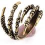 Fashion Vintage Women Mens Opening Eagle Talon Rings Mystery Jewelry Gothic Punk Antique Eagle Claw Ring Jewelry