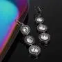 Sllaiss Lever-Back Drop Earrings Swarovski Crystal Vintage Dangle Earrings for Women Round-Cut Earrings Jewelry for Anniversary Birthday Sllaiss Lever-Back Drop Earrings Swarovski Crystal Vintage Dangle Earrings for Women Round-Cut Earrings Jewelry for Anniversary Birthday