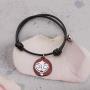 KUIYAI Jack and Sally Bracelet Set 2PCS Adjustable Magnetic Mutual Attraction Couple Bracelet