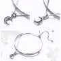 SLUYNZ 925 Sterling Silver Star Moon Adjustable Bolo Strand Bracelet for Women Teen Girls Layered Bracelet Sliding Tennis Bracelet SLUYNZ 925 Sterling Silver Star Moon Adjustable Bolo Strand Bracelet for Women Teen Girls Layered Bracelet Sliding Tennis Bracelet