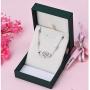 OOSSTT Bracelet for Women,925 Sterling SilverI Infinity Heart Charm Bracelet,Gift for Women Mother