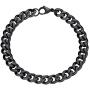 PROSTEEL 3mm-12mm Stainless Steel Cuban Chain for Men Women, Bracelet:7.5''/8.26'', Necklace: 14''-30'', Black/18K Gold Plated, Come Gift Box