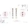 Femme Luxe Bianca Drop Earrings For Women - 14k Gold Dipped 925 Sterling Silver with Natural Amethyst and Moonstone Gemstone Earrings | Hypoallergenic | Handmade Design Femme Luxe Bianca Drop Earrings For Women - 14k Gold Dipped 925 Sterling Silver with Natural Amethyst and Moonstone Gemstone Earrings | Hypoallergenic | Handmade Design