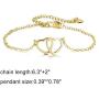 Your Always Charm Mothers Day Gifts , Mother Daughter Bracelet Set for 2,Interlocking Heart Mothers Day Jewelry Gifts from Daughter