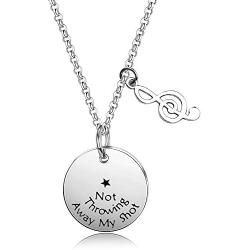 Hamilton Gift Broadway Musical Lyrics Gift Not Throwing Away My Shot Jewelry