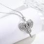 Elephant Necklace for Women 925 Sterling Silver Lucky Animal Pendant Necklace Jewelry Gifts for Women Mother Birthday