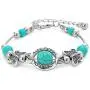 Natural Turquoise Bracelet Classic Luxury Women Summer Unique Design Bohemian Beaded Butterfly Bracelet Jewelry