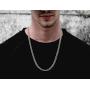 Savlano 925 Sterling Silver 5.5mm Italian Solid Flat Mariner Link Chain Necklace for Men & Women - Made in Italy Comes Gift Box (5.5mm)