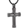 Rope Winding Cross Cremation Ashes Urn Pendant Necklace Memorial Keepsake Jewelry Lord’s Prayer Cross Ashes Necklaces Rope Winding Cross Cremation Ashes Urn Pendant Necklace Memorial Keepsake Jewelry Lord’s Prayer Cross Ashes Necklaces