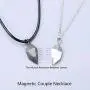 2 PCs Personalized Matching Necklaces for Couples,Custom Broken Heart Necklace Friendship Jewelry Gifts on Anniversary 2 PCs Personalized Matching Necklaces for Couples,Custom Broken Heart Necklace Friendship Jewelry Gifts on Anniversary